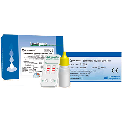 Salmonella typhi IgG/IgM Duo Test